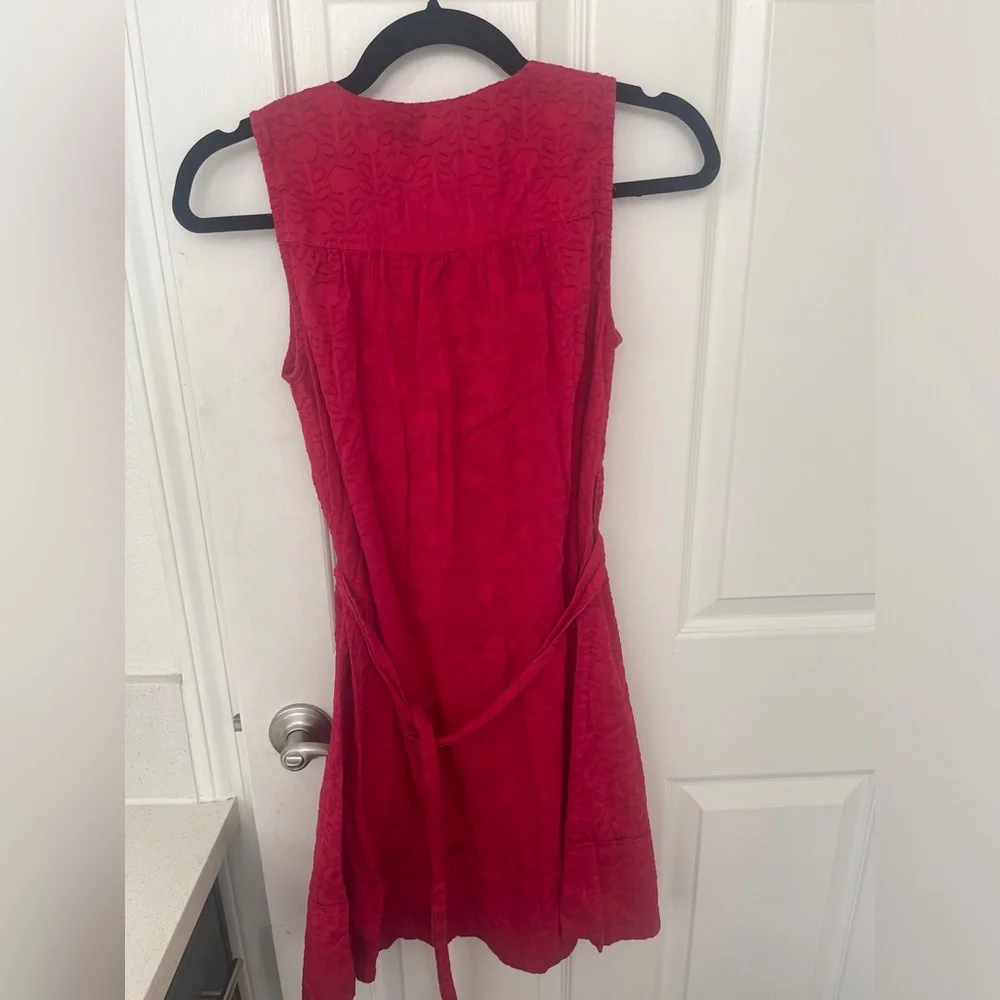 Marc Jacobs Red Sleeveless Tie Dress XS - Picture 5 of 5